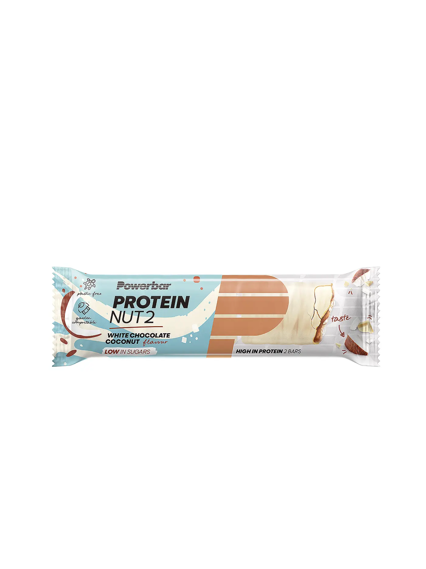 POWER BAR | Protein Nut2 Riegel White Chocolate Coconut 45g | 